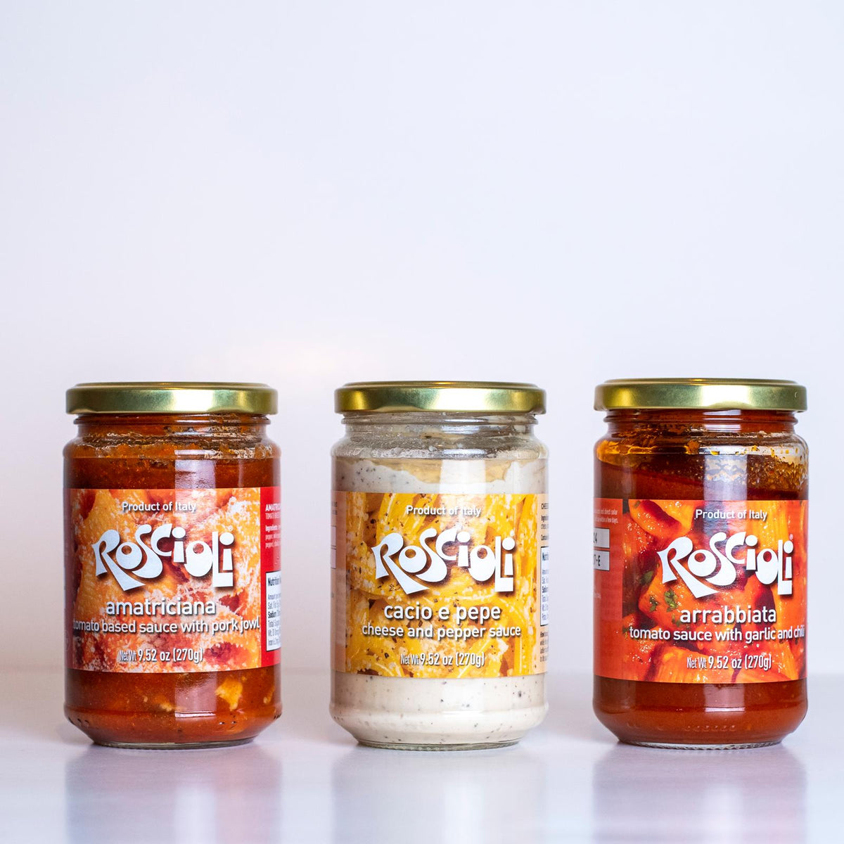 Trio of Roscioli Sauces