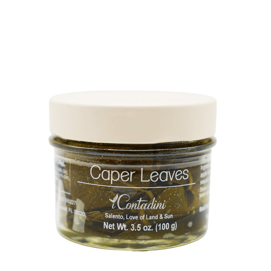 Caper leaves in EVOO, iContandini, 100g