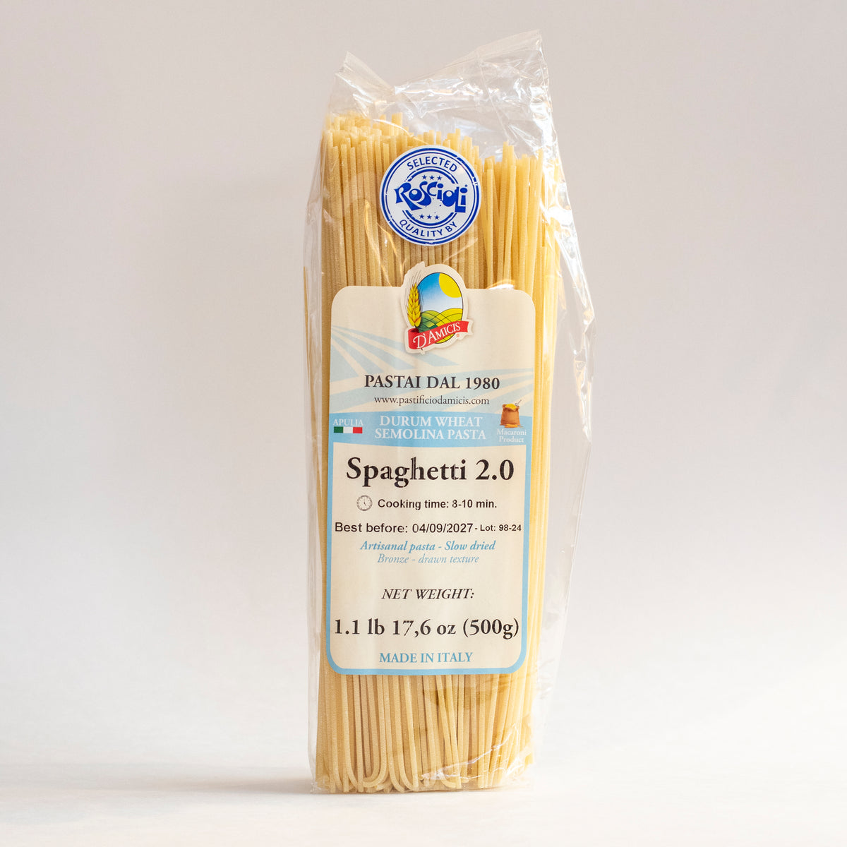 Spaghetti Roscioli Selection, Pastificio d'Amicis, 500g